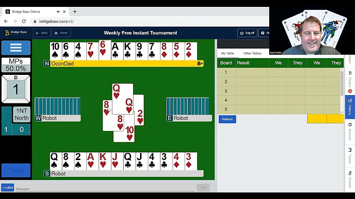 BBO Weekly Free Instant Tournament. Where to put t...