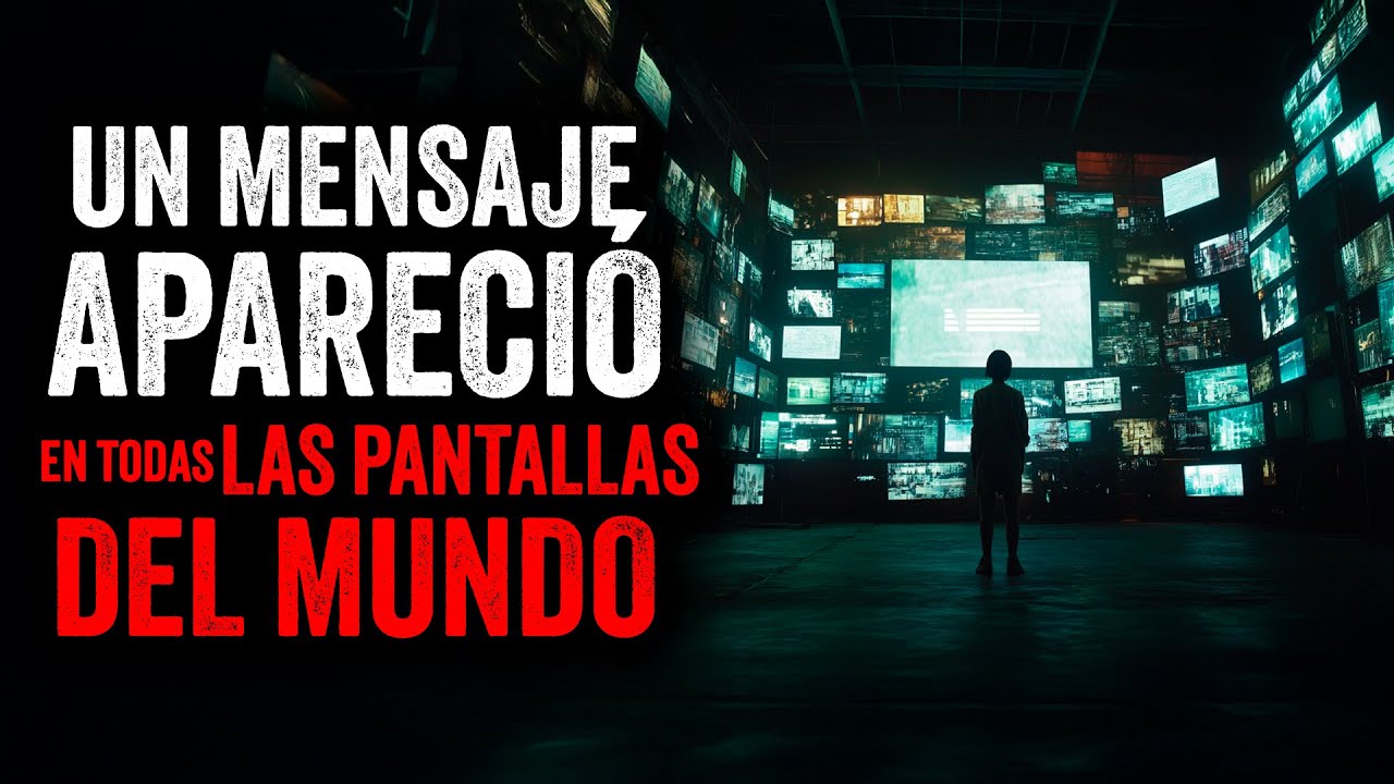 Un MENSAJE APARECIÓ en TODAS las PANTALLAS DEL MUNDO / Creepypasta