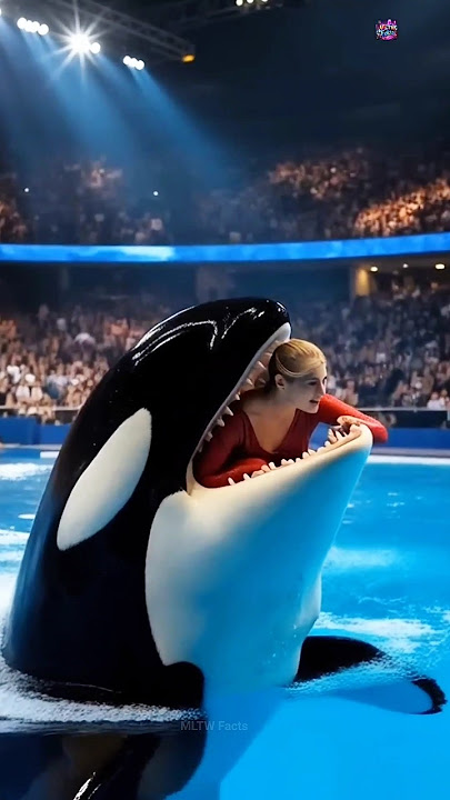 Why did the dolphin attack the girl?😲