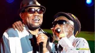 DERRICK MORGAN & SKULLY SIMMS "Blazing Fire" Garance Reggae Festival, France 2012