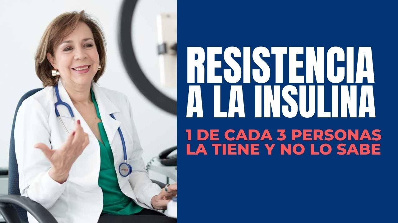 Resistencia a la Insulina. 1 de cada 3 persona lo tienen y no lo saben.