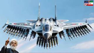 major attack! iran launches deadly fighter jets to destroy us mercenary ship