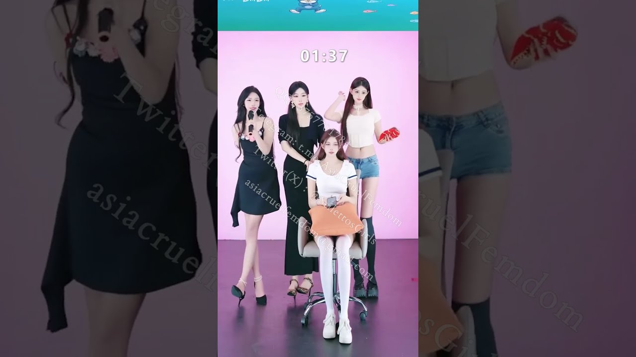 High heels bending 004 👠 (Idol Girl Group) 