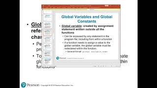 Chapter 5 - Global Variables and Constants