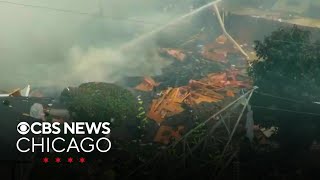 Man killed in suspected gas leak explosion in Crestwood, Illinois