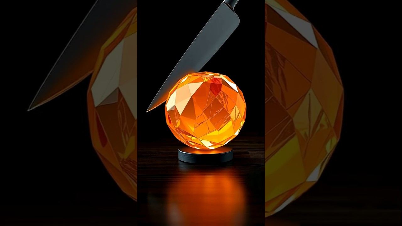 Slicing a Glass Orange 🔪