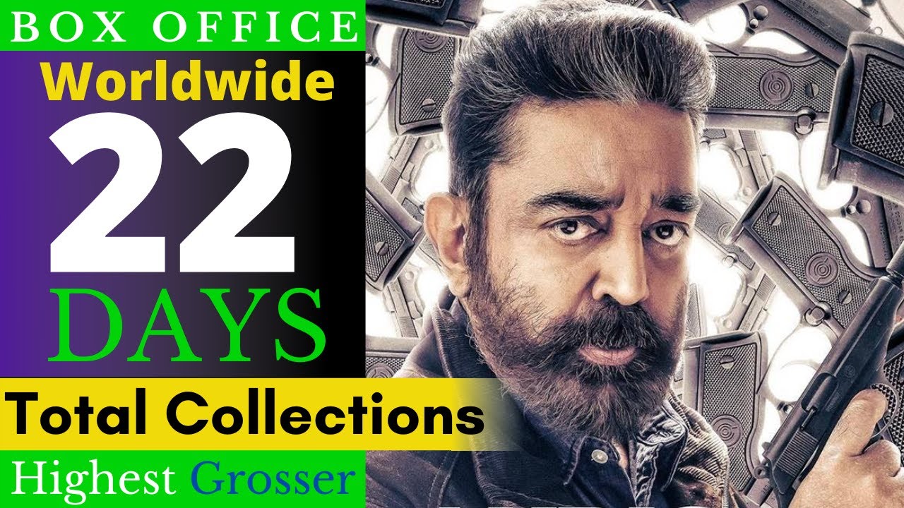 Vikram Worldwide Box Office Collection | Vikram 22 Day Collection, Kamal Haasan, Surya, 