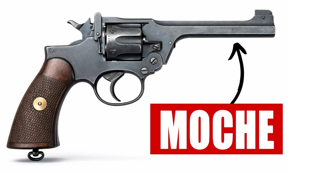 Ce revolver britannique jugé “ridicule” était plus mortel que le Luger allemand