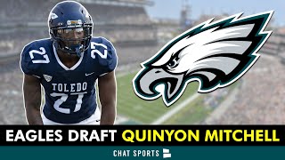 🚨BREAKING: Quinyon Mitchell Selected By Philadelphia Eagles In 1st Round Of NFL Draft | Eagles News