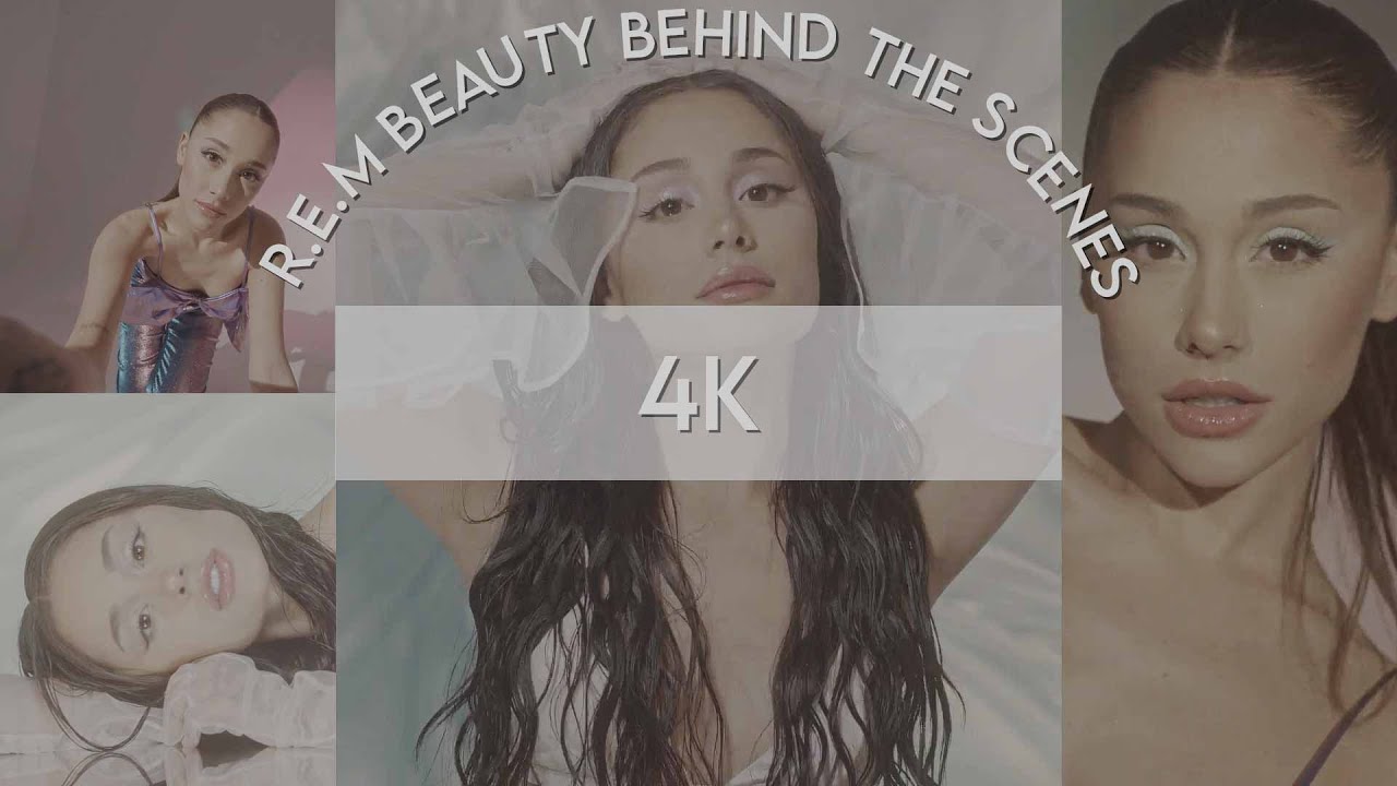 Ariana Grande - R.E.M Beauty Photoshoot (BTS) [4k]