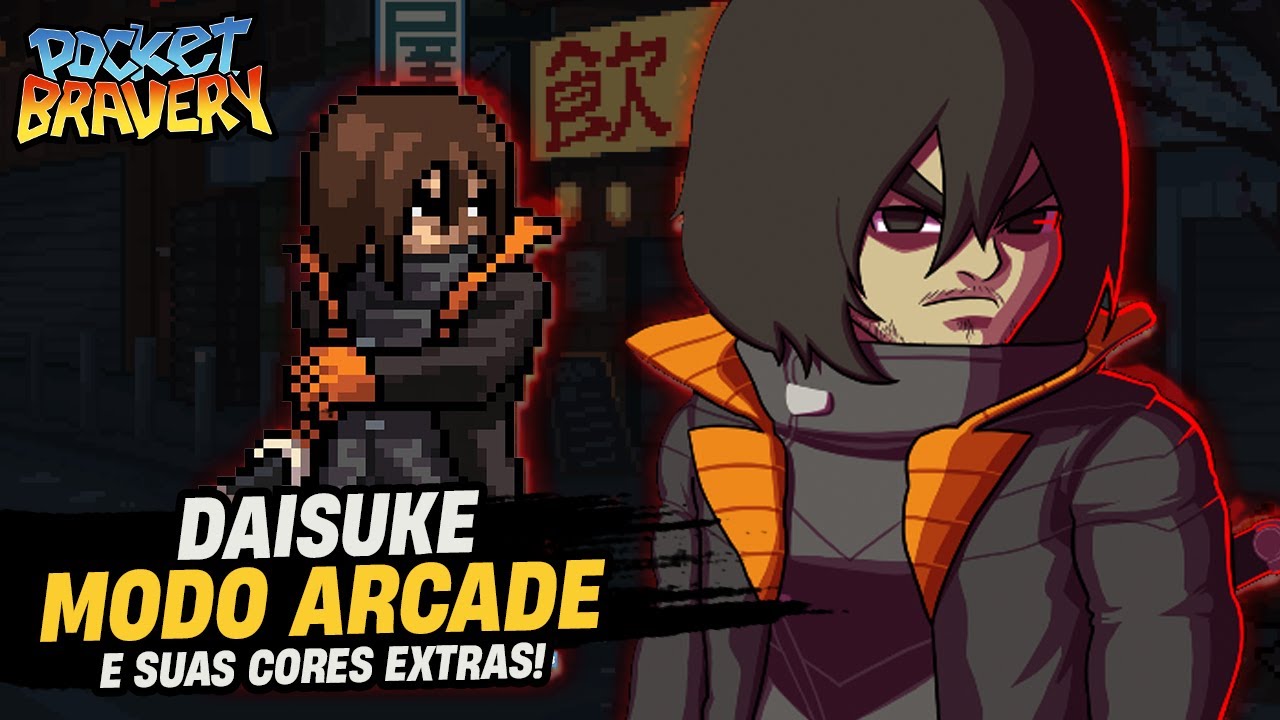 Zerando com DAISUKE SATO e seu FINAL - POCKET BRAVERY