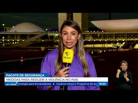 Governo anuncia medidas para reduzir a violência no país