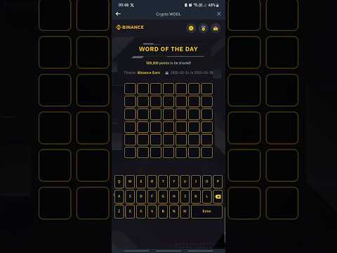 Binance Crypto WODL