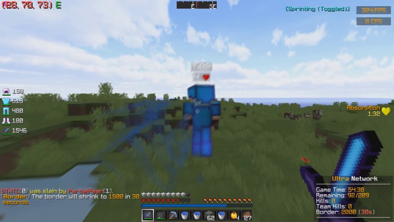 Ultra UHC | Shorts #1 Start (CheatBreaker)