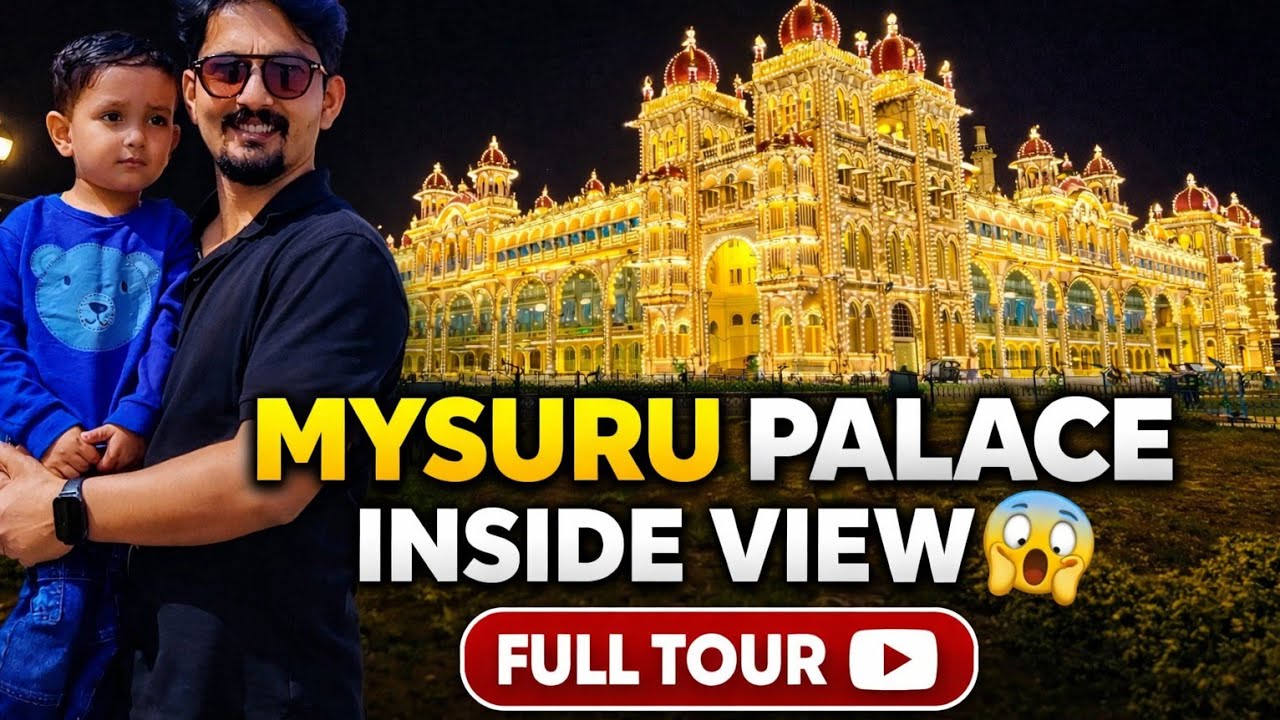 Mysore Palace | India Ka Sabse Royal Palace | Night View Magic