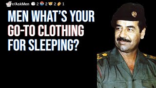 Men, what’s your go-to clothing for sleeping? (r/AskMen)