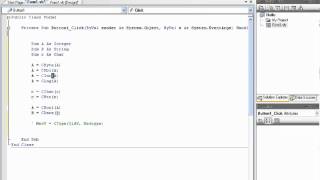 auto formation visual basic L 36