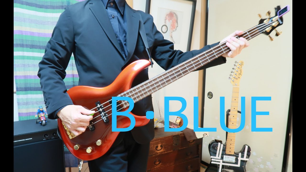 【ベース】BOØWY　B•BLUE　MARIONETTE　ベースライン