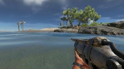 Aggressive Black Tip Reef Shark - Stranded Deep Gameplay