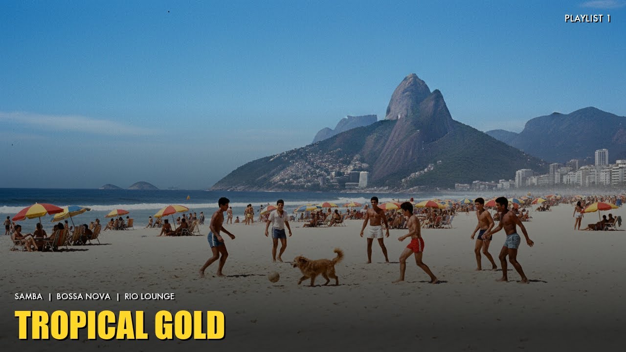 Tropical Gold ☀️ Beach Football & Bossa Nova from Rio de Janeiro