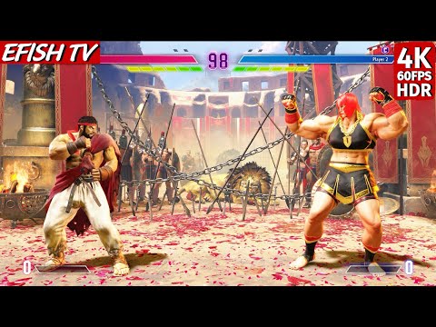 Ryu vs Marisa (Hardest AI) - Street Fighter 6
