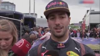 F1 2016 Austrian GP Daniel Ricciardo Post Race Interview Update