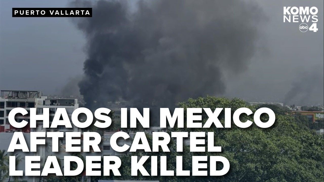 Gig Harbor couple shelters in place as fires, roadblocks unfold in Puerto Vallarta amid Cartel chaos