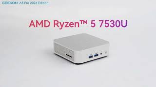 Déballage du GEEKOM A5 Pro 2026