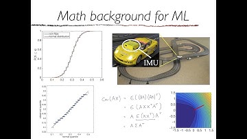 10-606 and 10-607 Math Background for ML