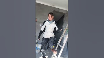 Precision Drilling by a Female Technician for AC Setup