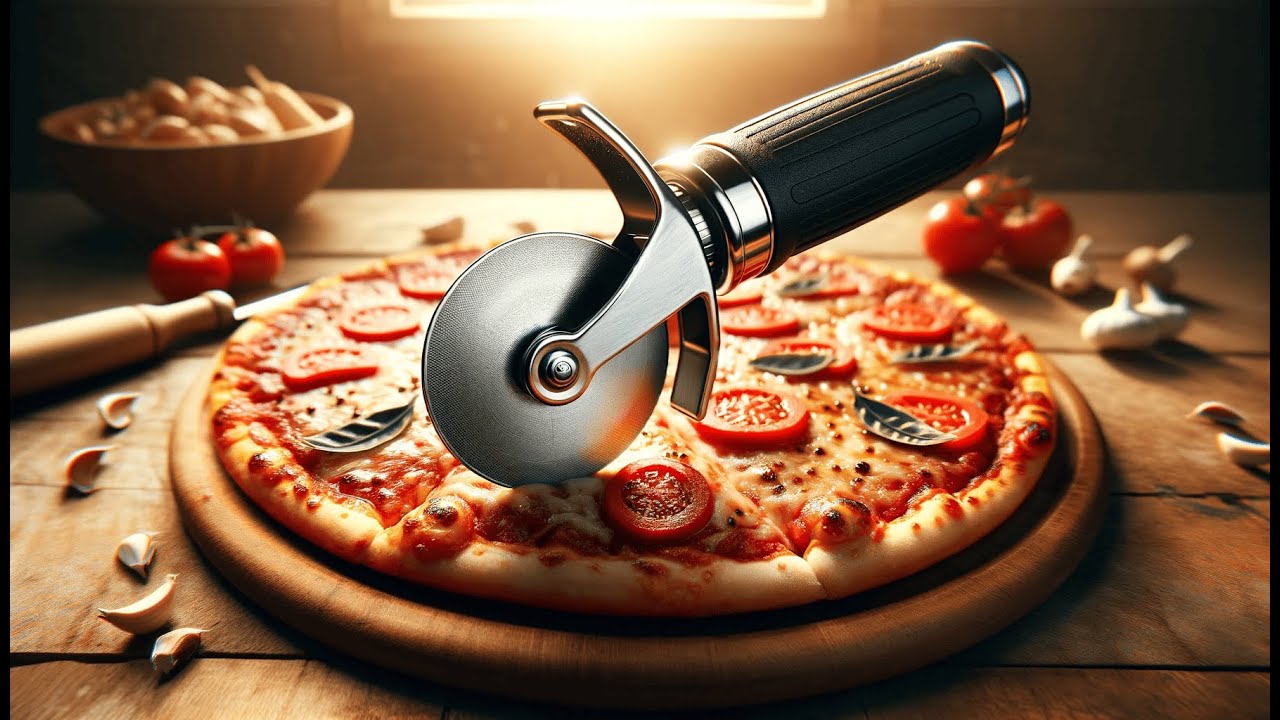 🍕 Navani Pizza Cutter, Stainless Steel Pizza Cutter Wheel | Best Pizza Cutter 🍕