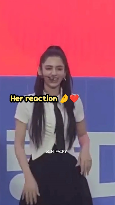 Her reaction is priceless 🤌😍 | #shorts #xin #aria #kpop #trending #ready #xincomeback