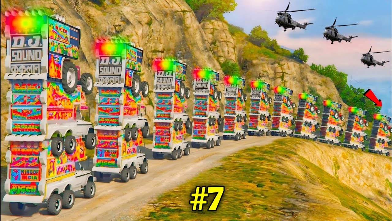 GTA-5 मोटू और पतलू कालिया बंदरो ने 1000.6x6 RK डीजे चोरी कर लिए ?😲😫😳 Story video With Kamla Ghost