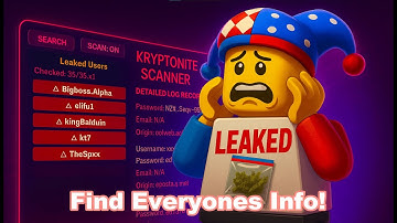 Kryptonite Roblox Info Grabber Script Tutorial