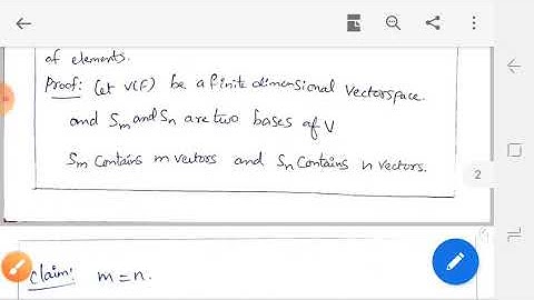 M6  2 unit2 basis extension cotinution& basis invarience theorem