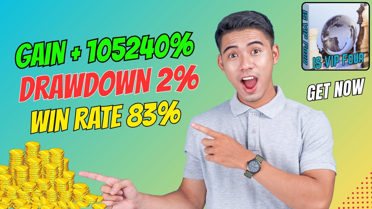 Steady Profits, Low Risk — IS VIP Four EA for MT4 Explained 💎