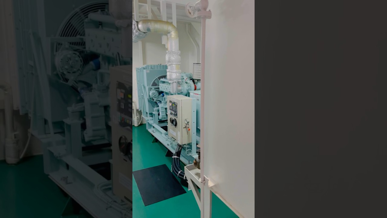 Emergency Generator Engine – SOLAS Requirements & Working Principle #merchantnavy #solas #shipping
