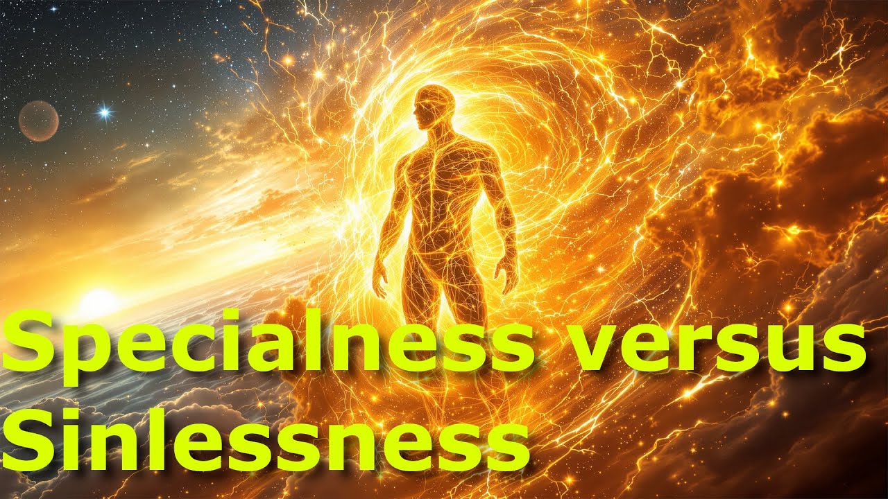 How to manifest Immortality. S3.E623. Specialness versus Sinlessness ...