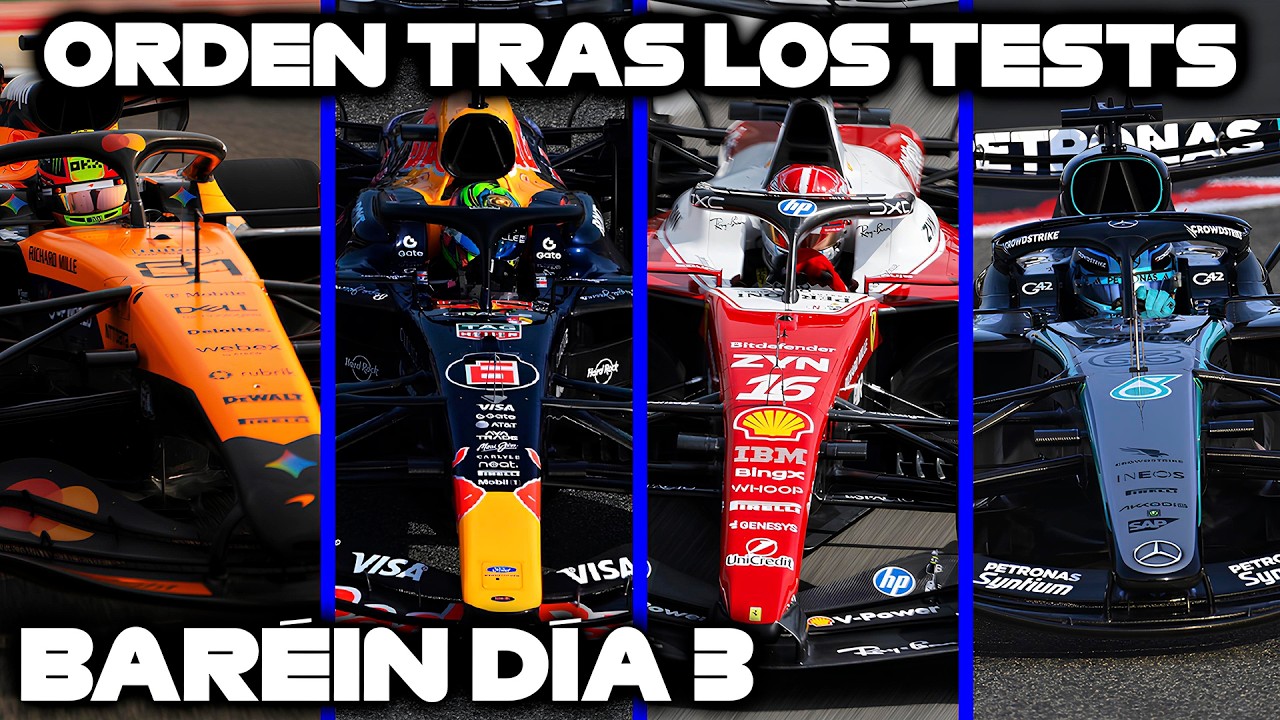 Test Baréin F1 2026 DIA 3: ¿Es este el orden?