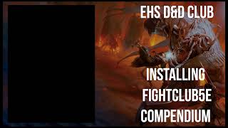 EHS D&D Club - FightClub5e Tutorial screenshot 2