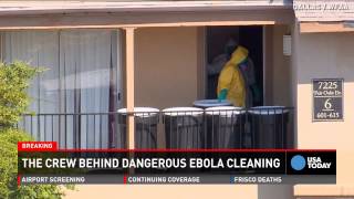Decontamination crew for the Ebola apartment cost $100K