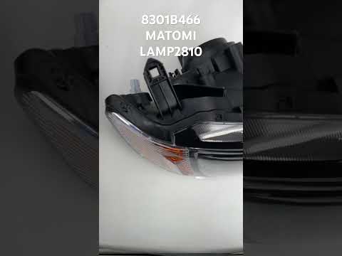 Фара правая MATOMI LAMP2810 L200, Л200 8301B466, видео 1