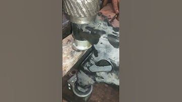 Hydraulic Press Bushing Control Arm Impala #mechanic #engine #viral #shorts