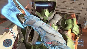 Halo Infinite Big team battle at Oasis.