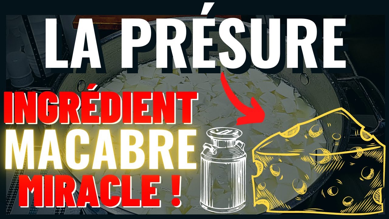 Qu'est-ce que la Présure / Rennet ? (L'ingrédient MACABRE Miracle en  Fromagerie !) 