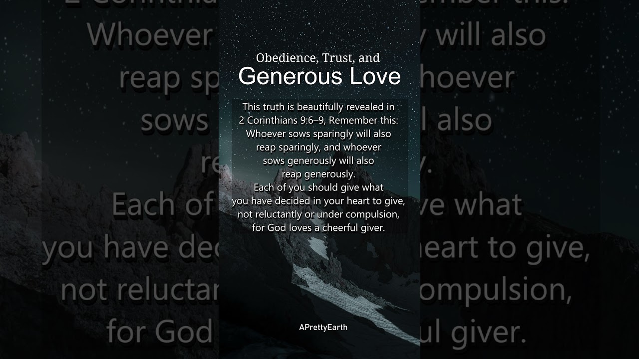 Послушание, доверие и щедрая любовь 🤍🩶 