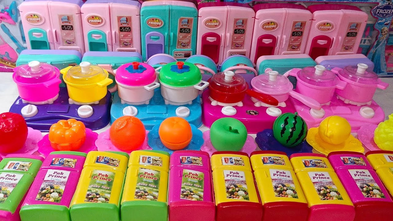 6 minutes satisfying with unboxing hello kitty sanrio kitchen set