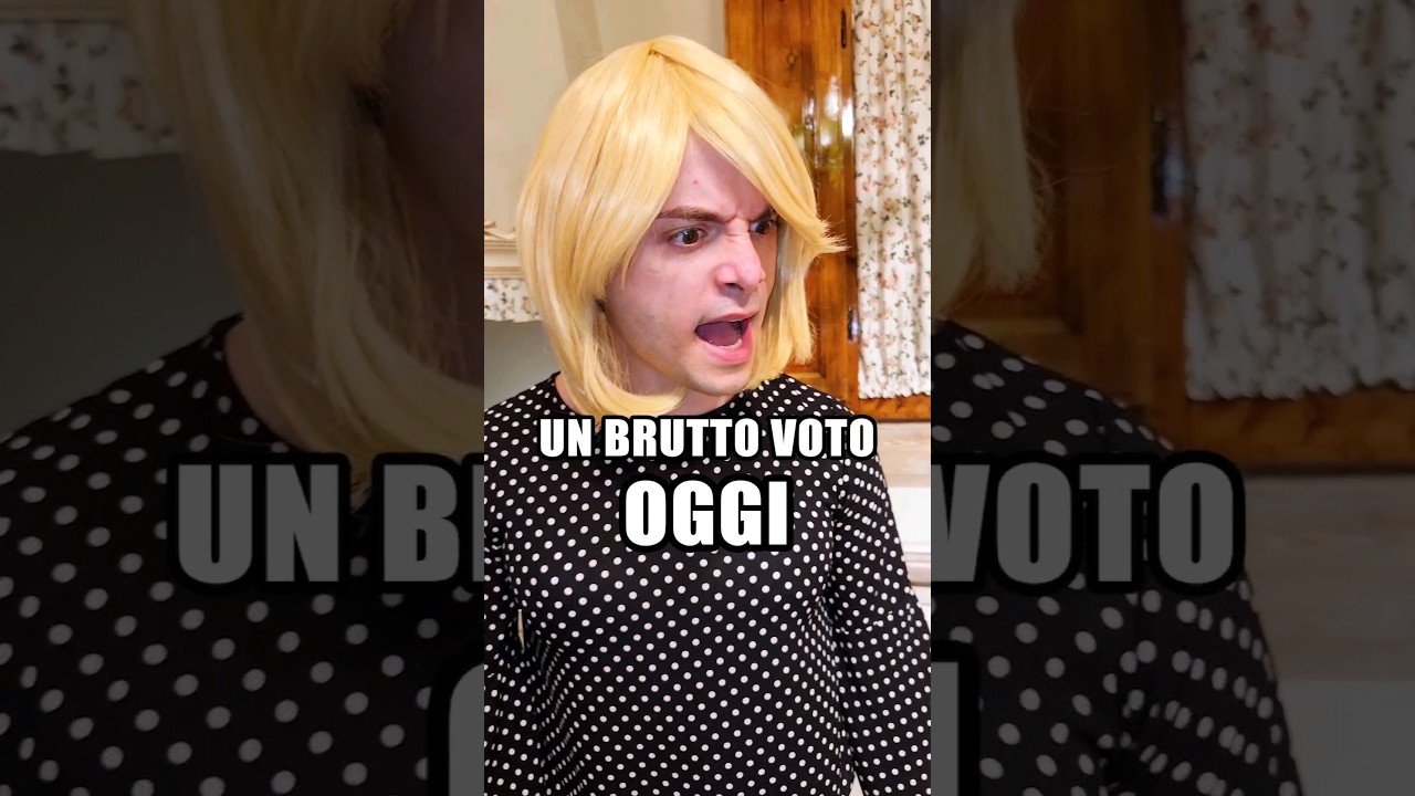 Passato vs Presente #3 - Un brutto voto 👨‍🏫