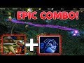 DOTA TECHIES + VENGE EPIC COMBO (BEYOND GODLIKE)