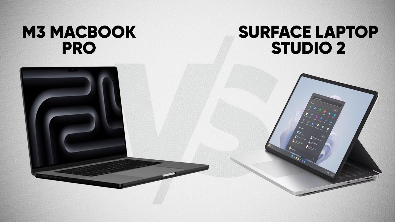 M3 MacBook Pro Vs Surface Laptop Studio 2 | Choose Wisely!